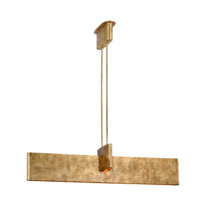 Lotura Linear LED Pendant Light in Museum Gild (48-Inch).