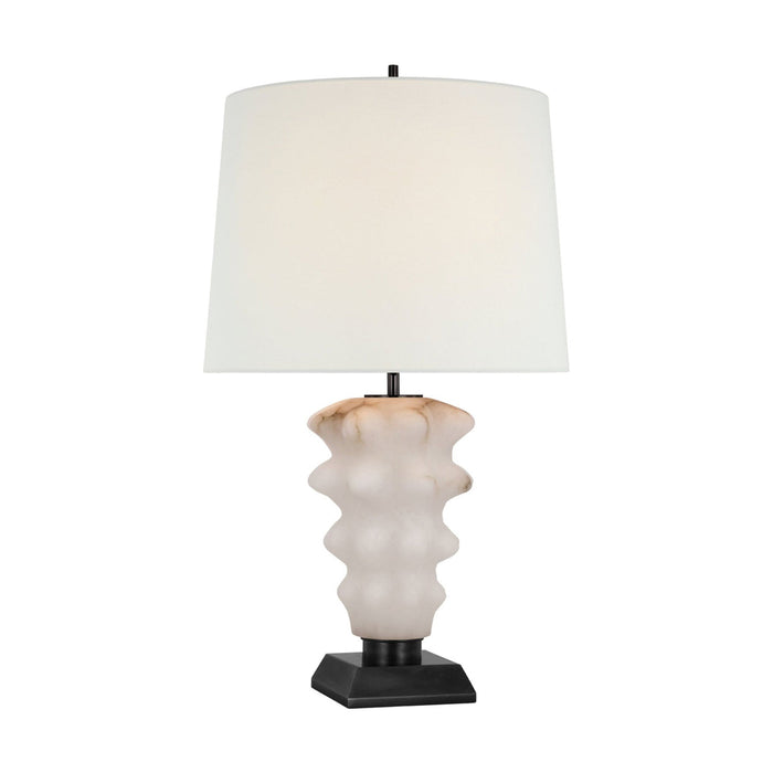Luxor Table Lamp in Alabaster/Bronze (Large).