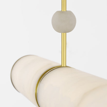 Marcell LED Linear Chandelier in Detail.