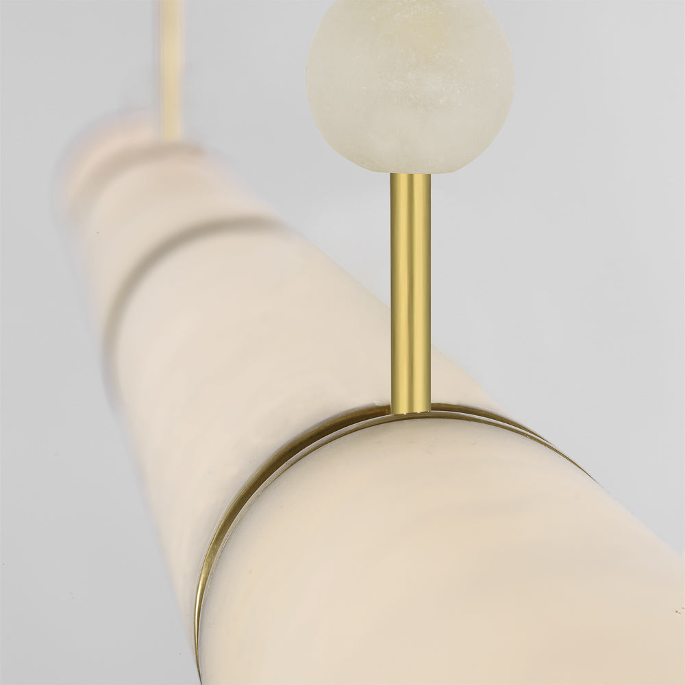 Marcell LED Linear Chandelier in Detail.