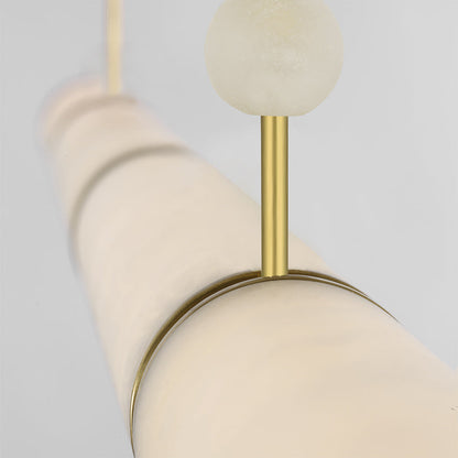 Marcell LED Linear Chandelier in Detail.