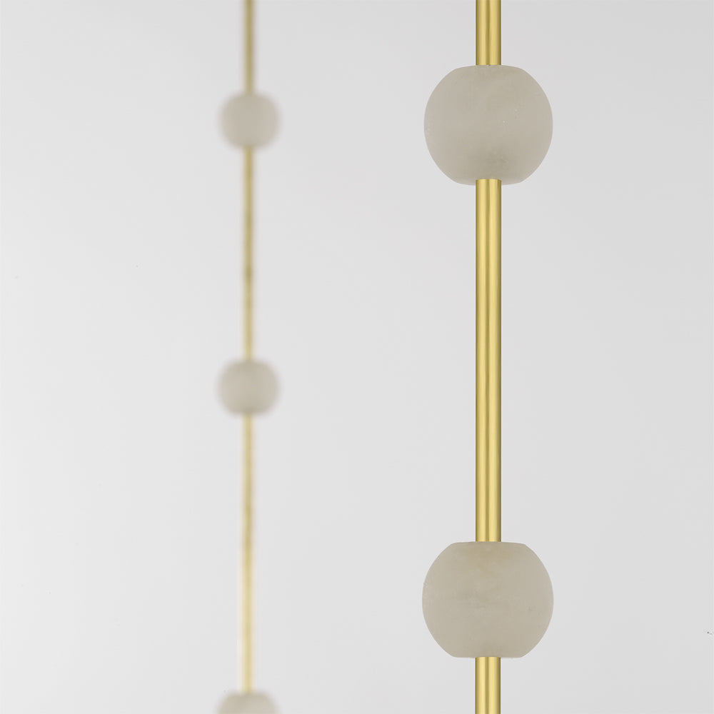 Marcell LED Linear Chandelier in Detail.
