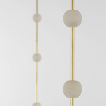 Marcell LED Linear Chandelier in Detail.