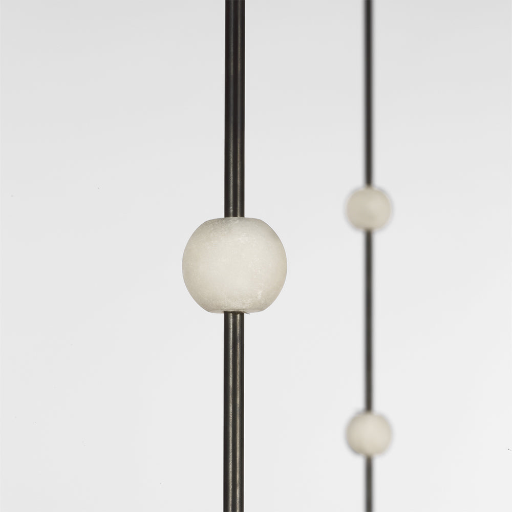 Marcell LED Linear Chandelier in Detail.