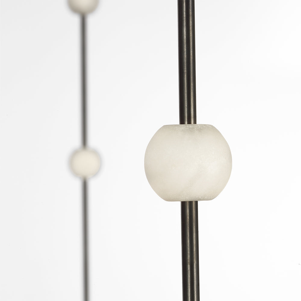 Marcell LED Linear Chandelier in Detail.