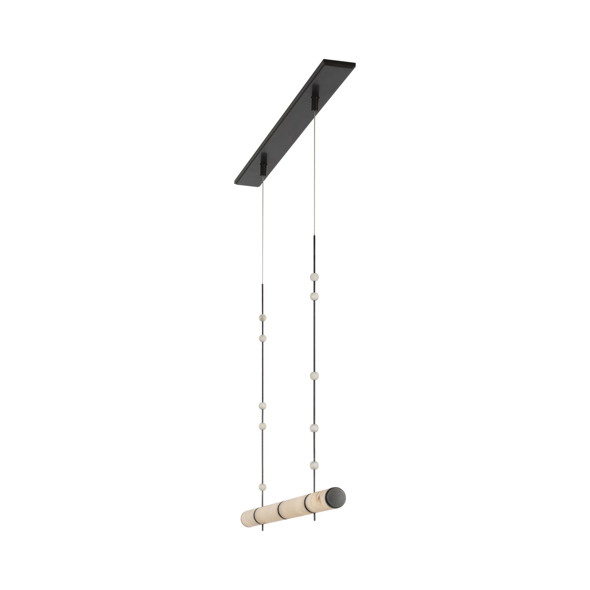Marcell LED Linear Chandelier in Detail.