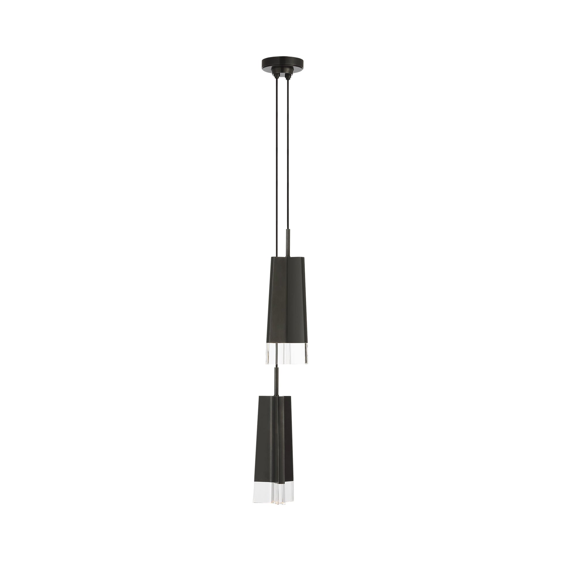 Matcha LED Pendant Light in Bronze (2-Light).