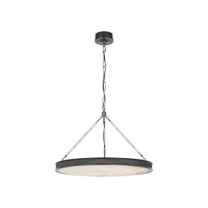 Matthew LED Chandelier in Bronze (30-Inch).