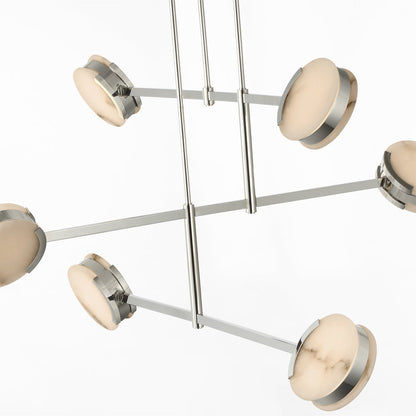 Melange LED Chandelier in Detail.