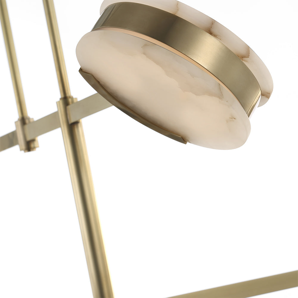 Melange LED Chandelier in Detail.