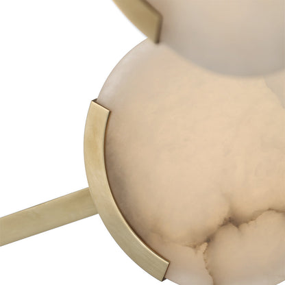 Melange LED Linear Multi-Positional Chandelier in Detail.