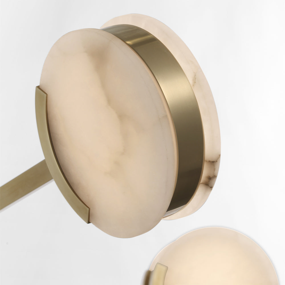 Melange LED Linear Multi-Positional Chandelier in Detail.