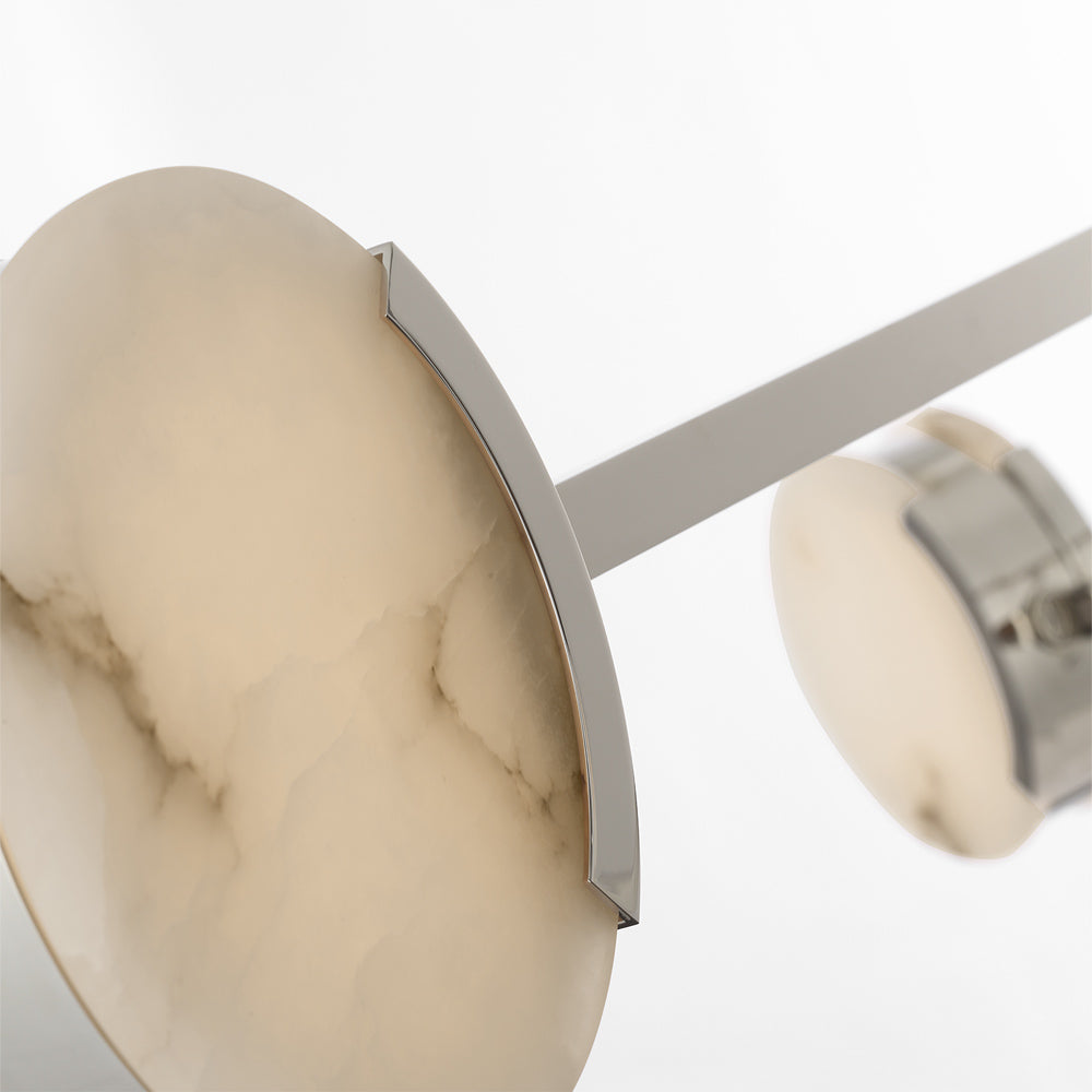 Melange LED Linear Multi-Positional Chandelier in Detail.