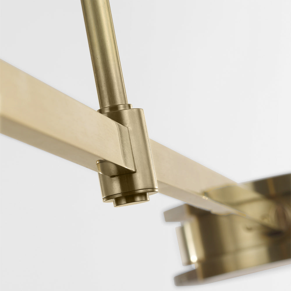 Melange LED Linear Pendant Light in Detail.