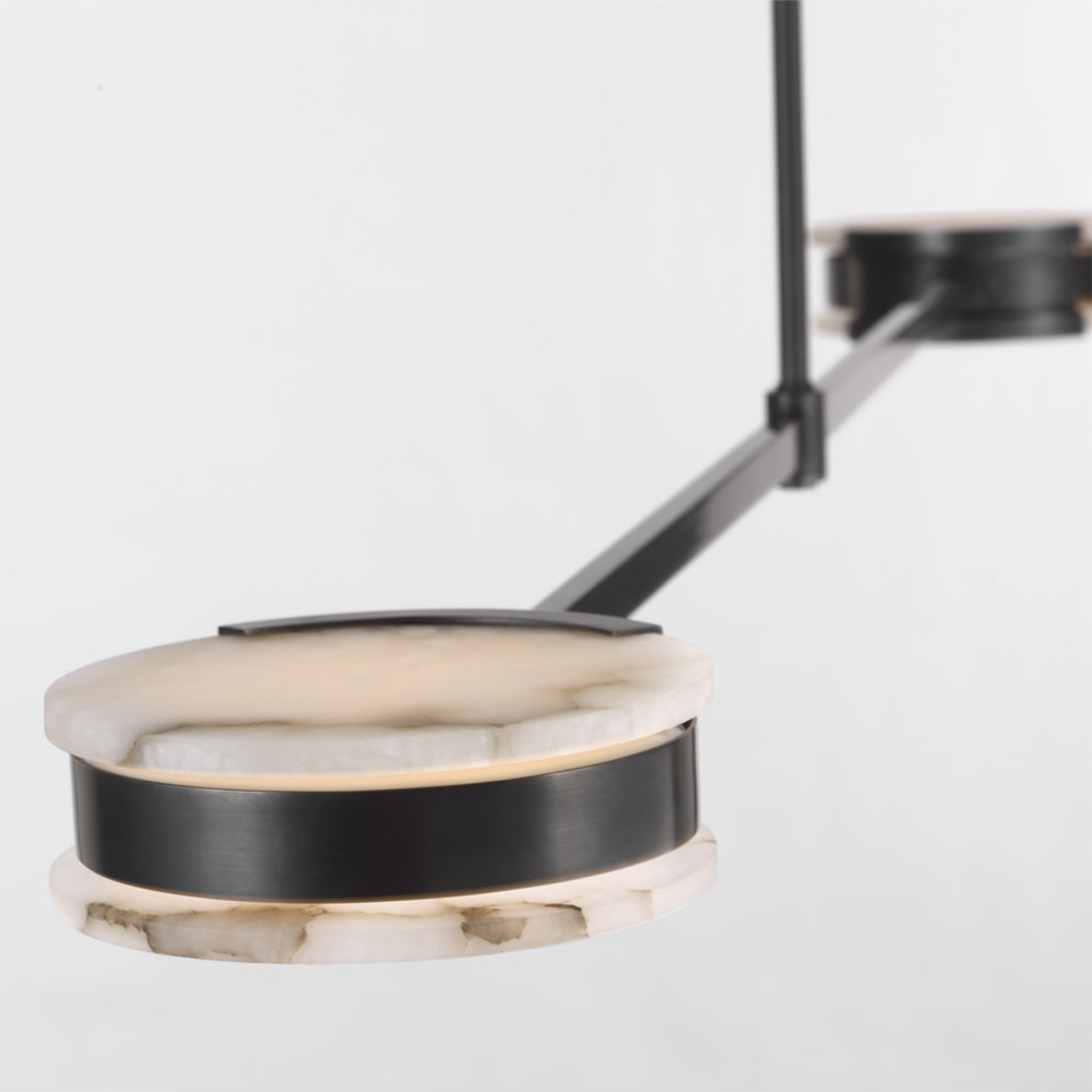 Melange LED Linear Pendant Light in Detail.