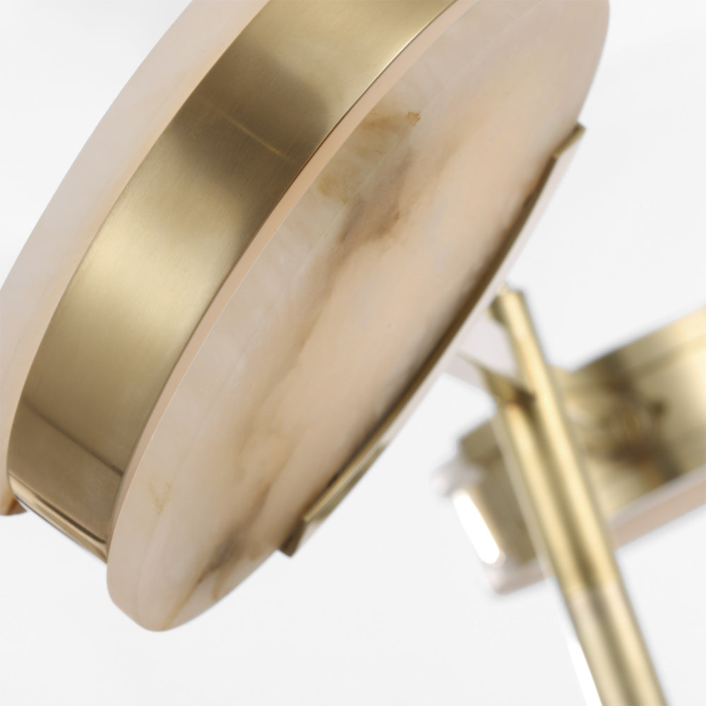 Melange LED Multi-Positional Chandelier in Detail.
