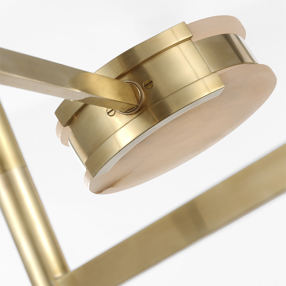 Melange LED Multi-Positional Chandelier in Detail.
