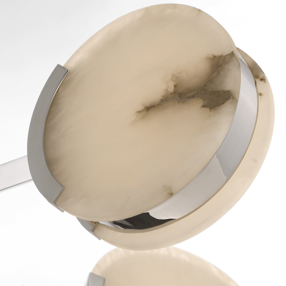 Melange LED Multi-Positional Semi-Flush Chandelier in Detail.