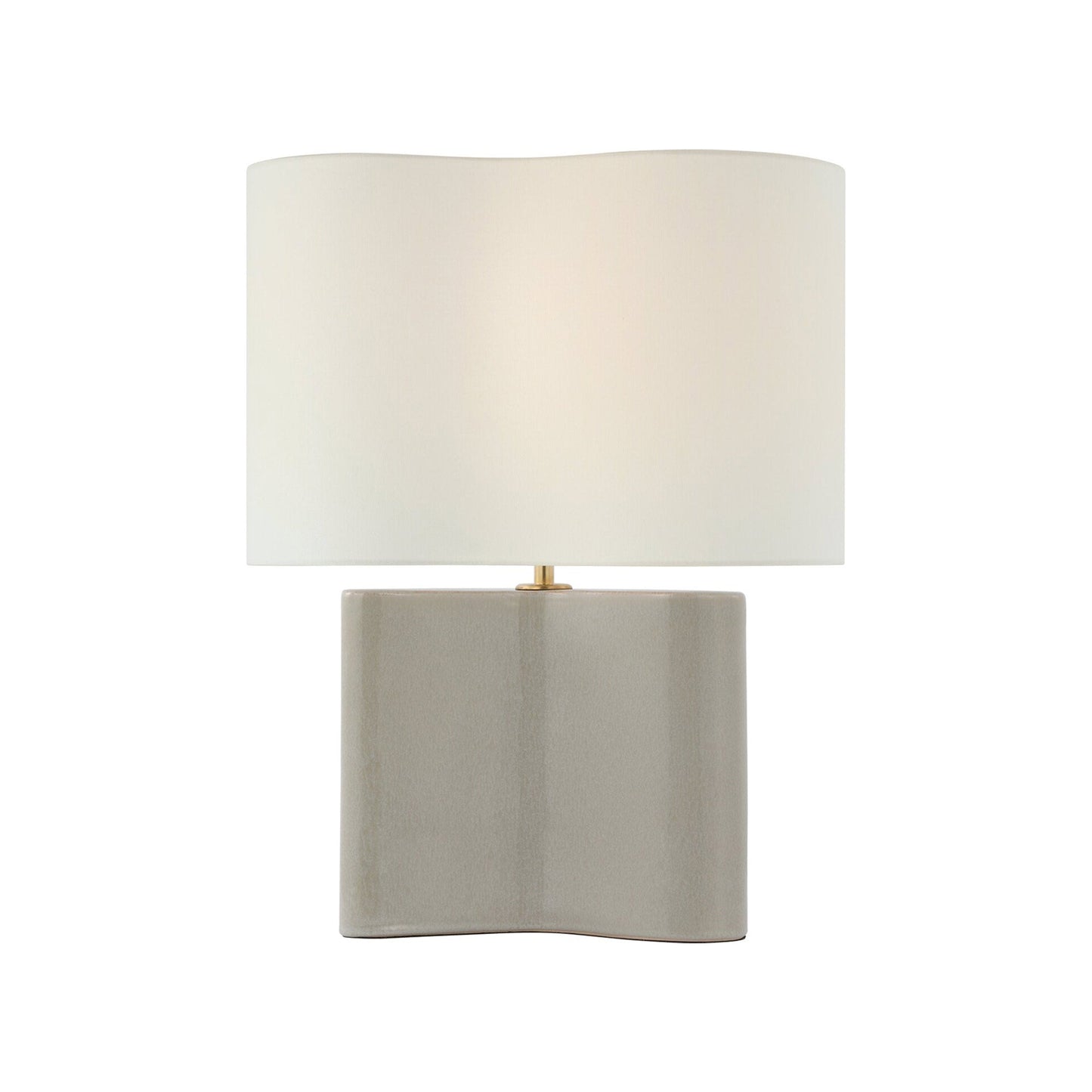 Mishca Table Lamp in Shellish Gray (Medium).