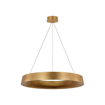 Neptune LED Chandelier in Gild (30-Inch).