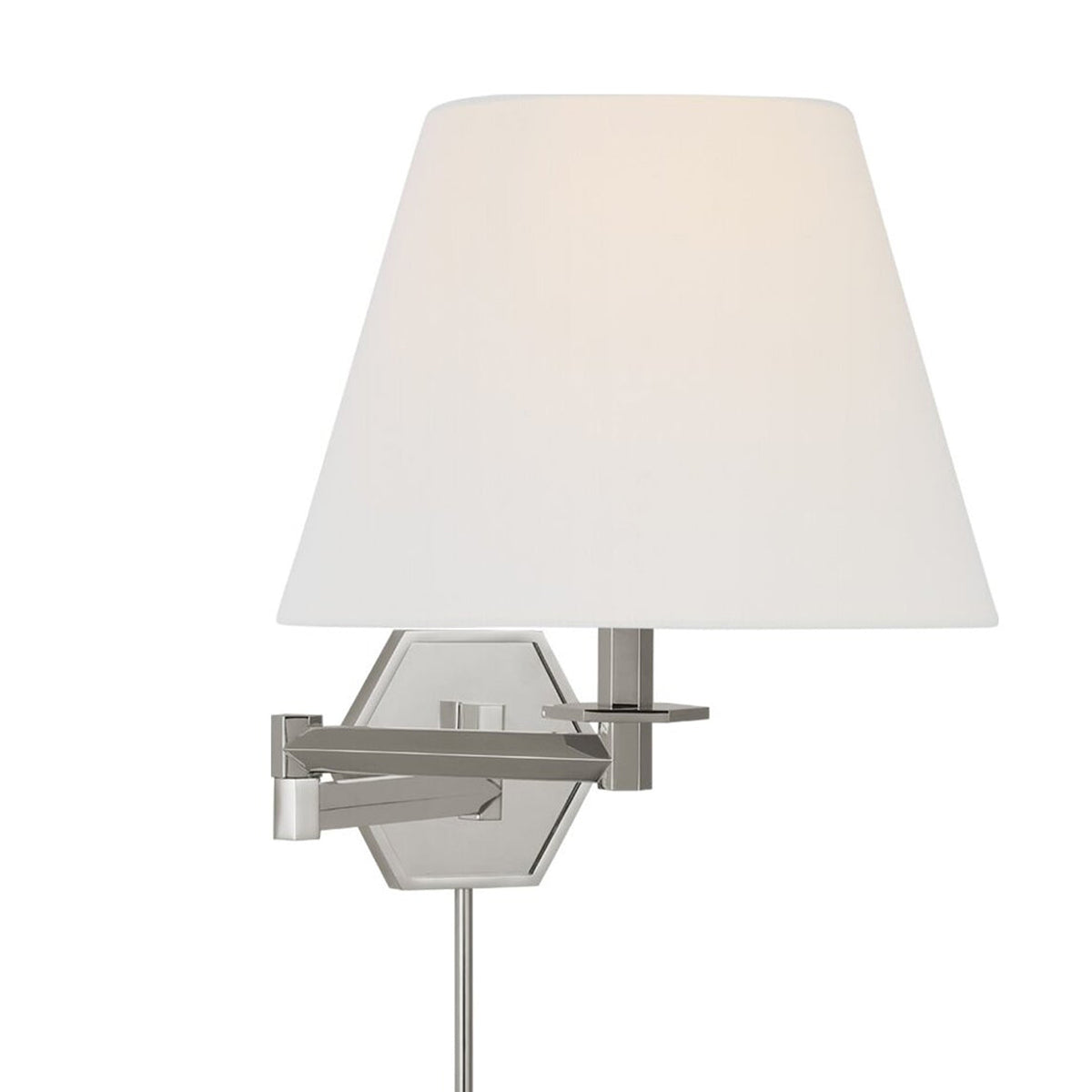 Olivier Swing Arm Wall Light in Detail.