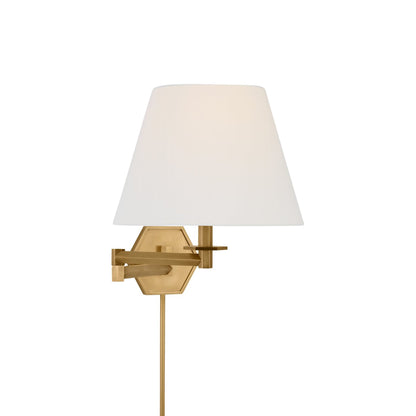 Olivier Swing Arm Wall Light in Detail.