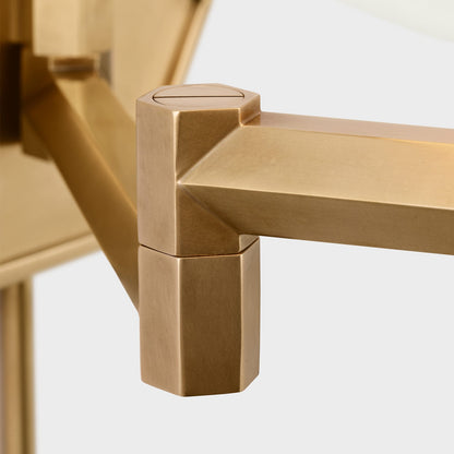 Olivier Swing Arm Wall Light in Detail.