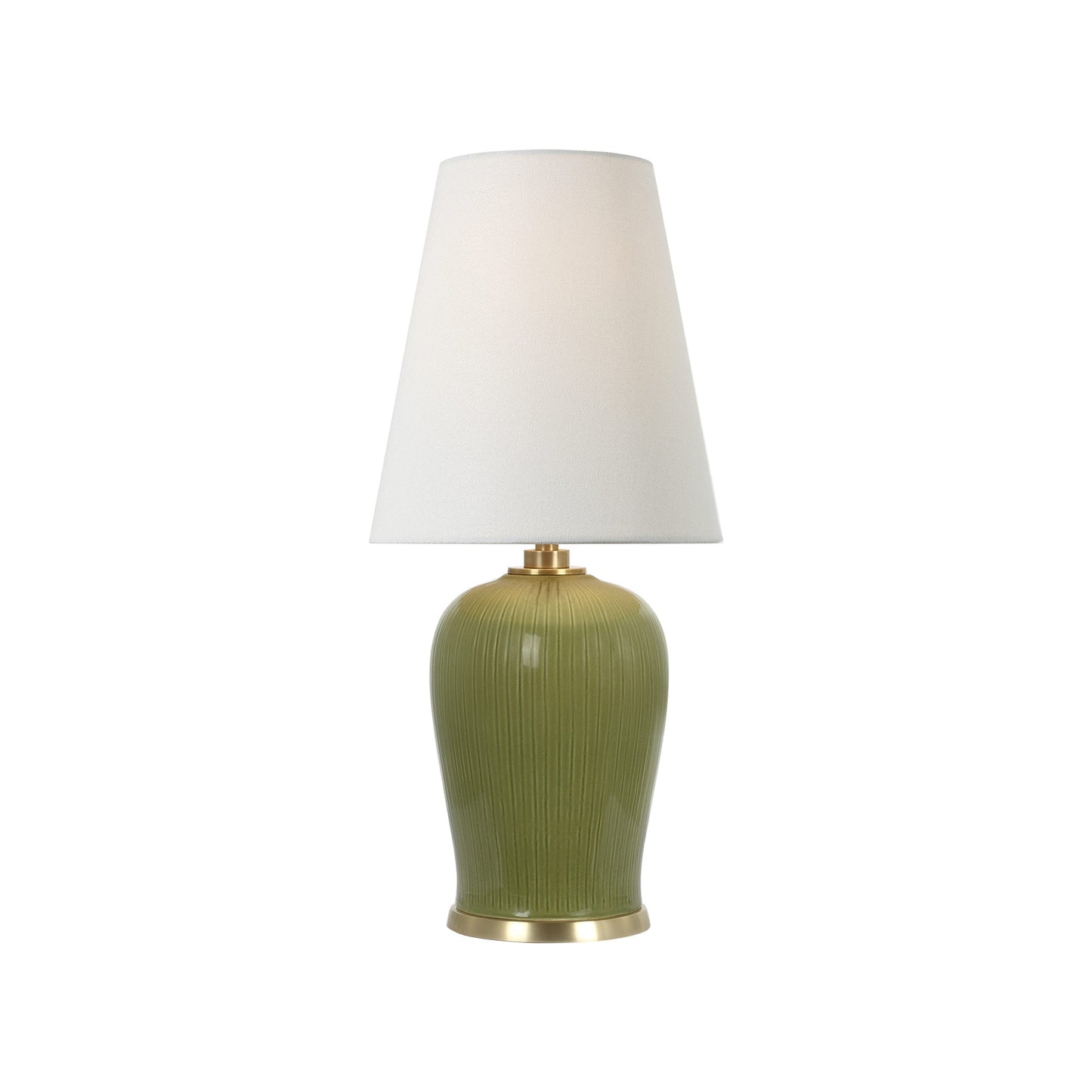 Opera Table Lamp in Light Olive (Small).