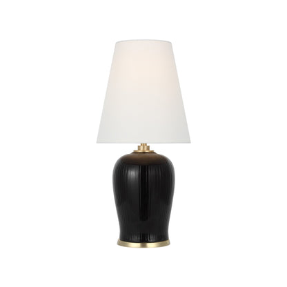 Opera Table Lamp in Raven Black (Small).