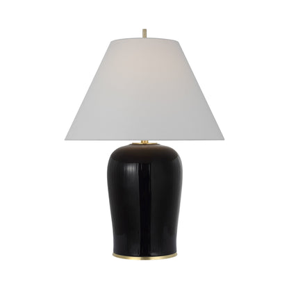 Opera Table Lamp in Raven Black (Large).