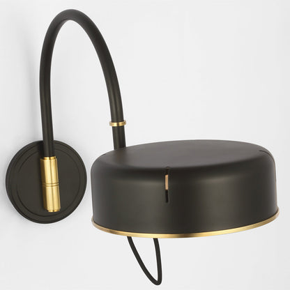 Oso Articulating Arc LED Wall Light in Detail.