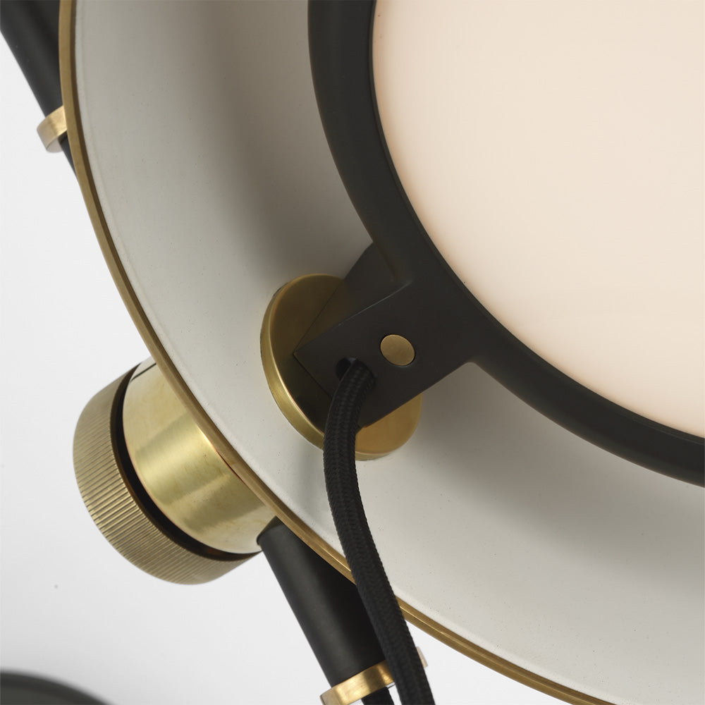 Oso Articulating Arc LED Wall Light in Detail.