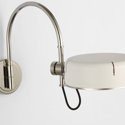 Oso Articulating Arc LED Wall Light in Detail.