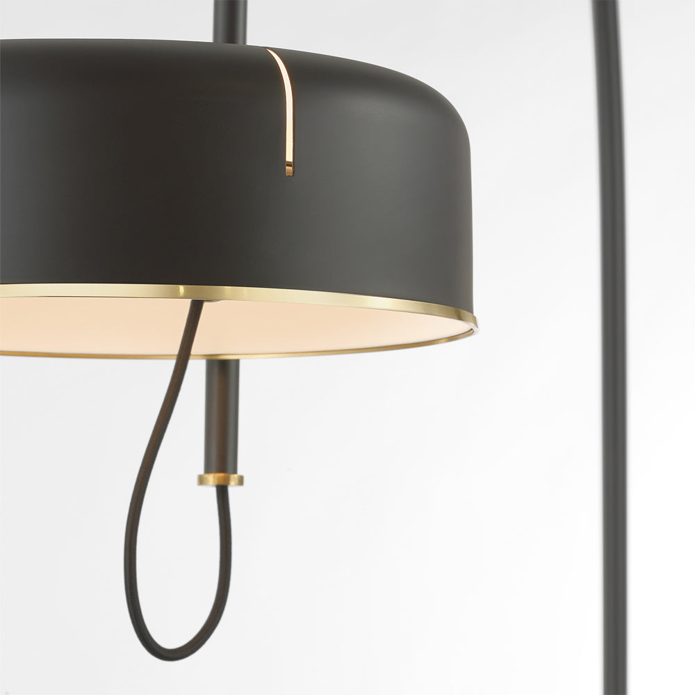 Oso LED Arc Floor Lamp in Detail.
