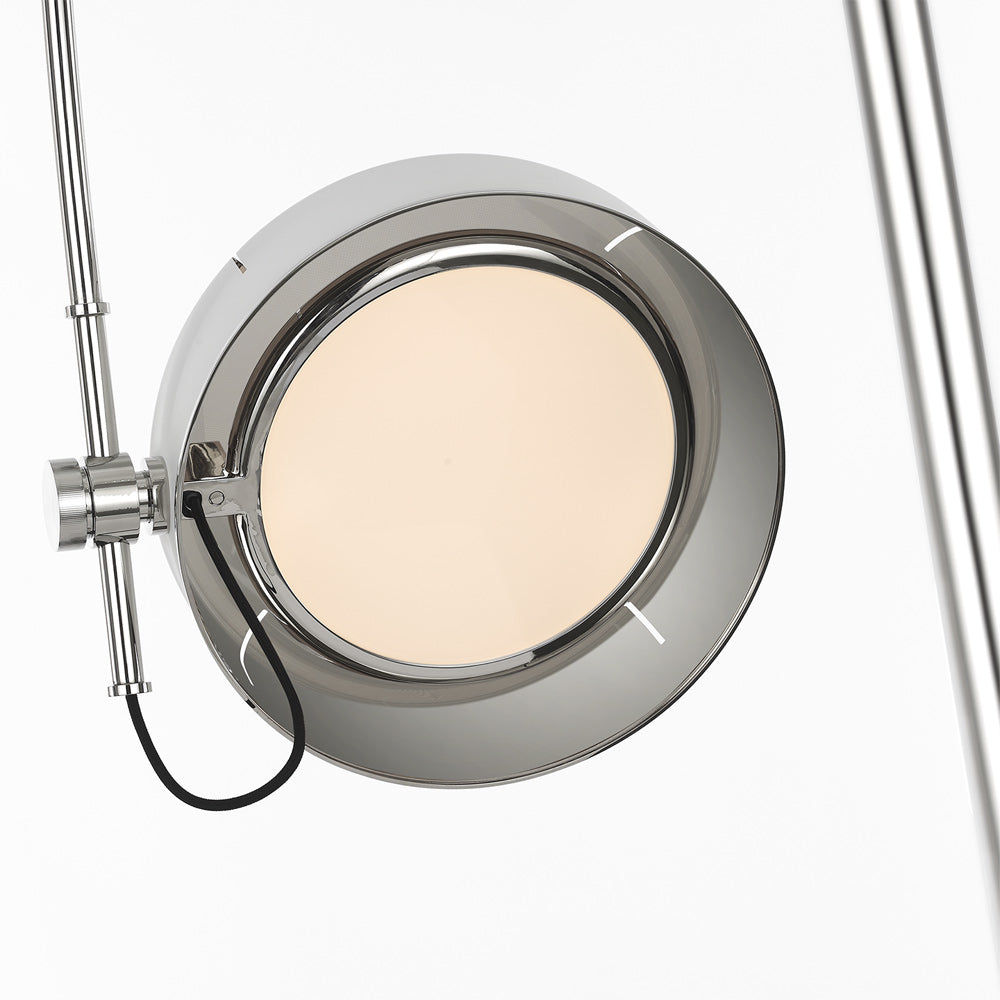 Oso LED Arc Floor Lamp in Detail.