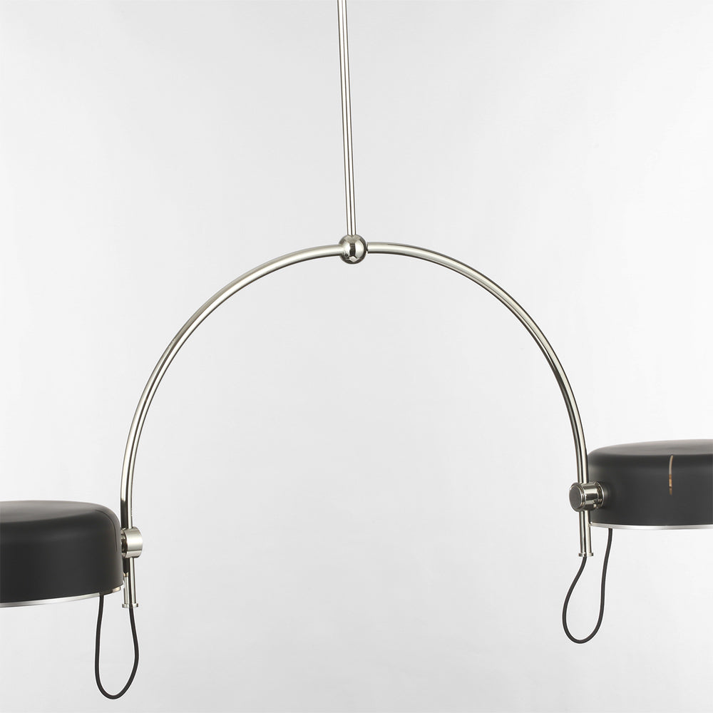 Oso LED Linear Arched Pendant Light in Detail.