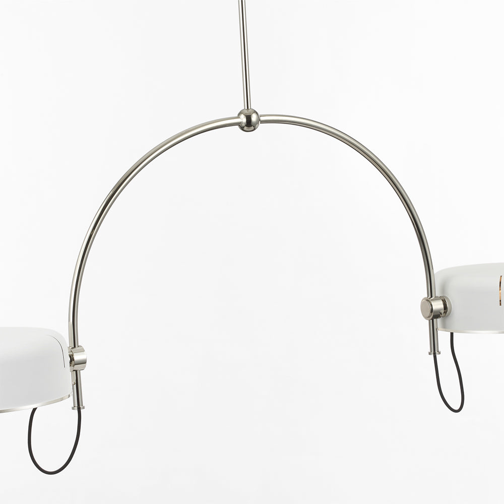 Oso LED Linear Arched Pendant Light in Detail.