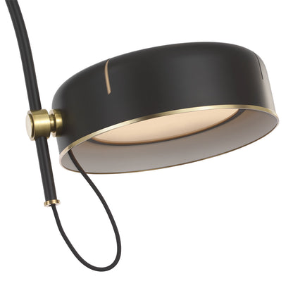 Oso LED Linear Arched Pendant Light in Detail.