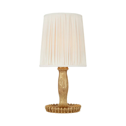 Ovid LED Rechargeable Table Lamp in Gold Lustre.