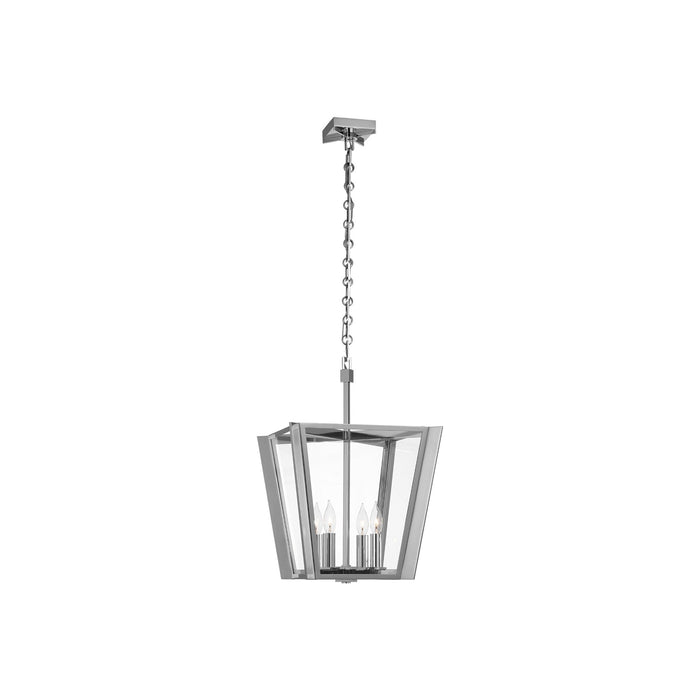 Palais Pendant Light in Polished Nickel (Small).