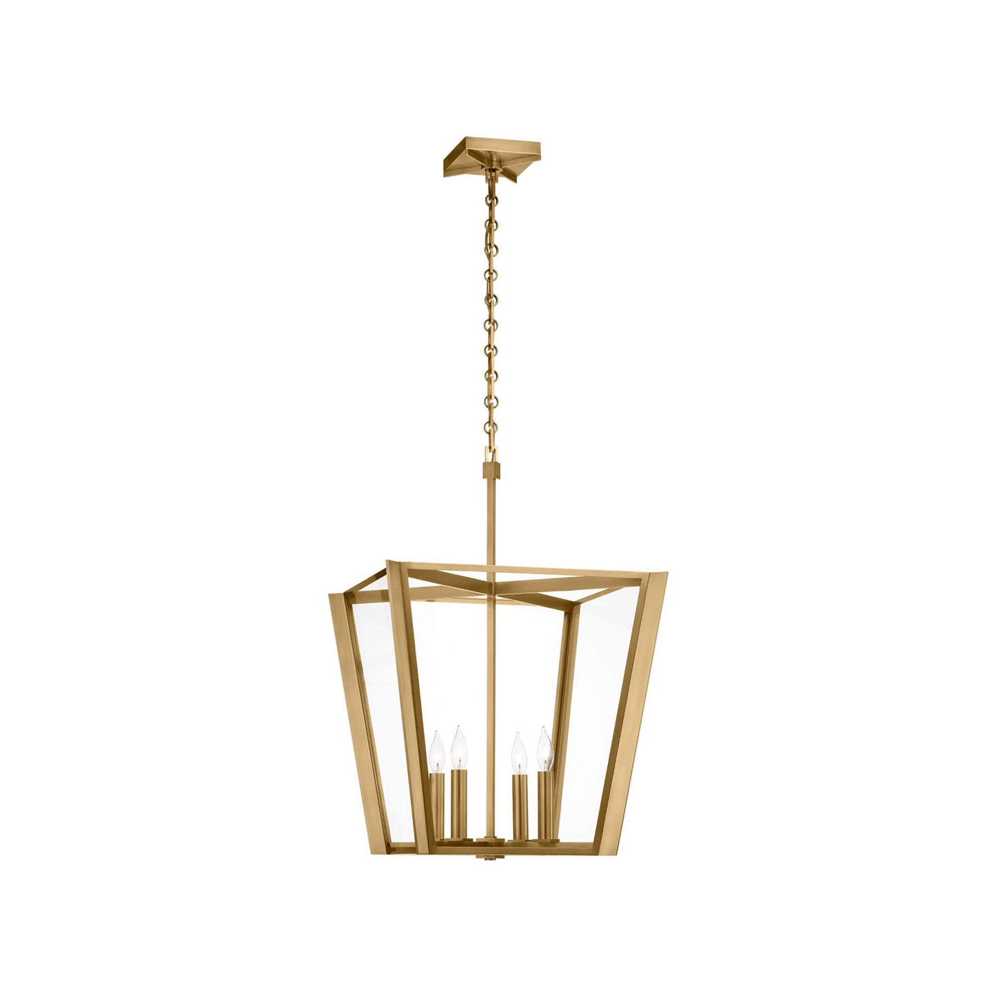 Palais Pendant Light in Hand-Rubbed Antique Brass (Medium).