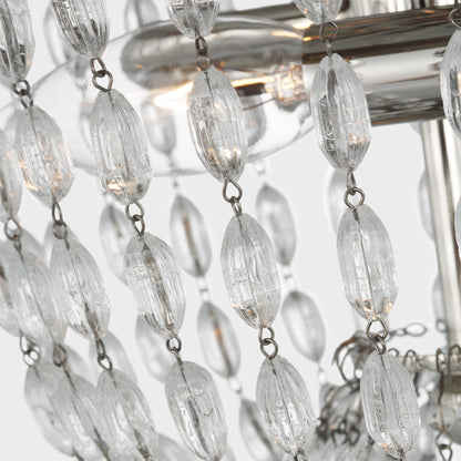 Paris Flea Market Flush Mount Ceiling Light in Detail.