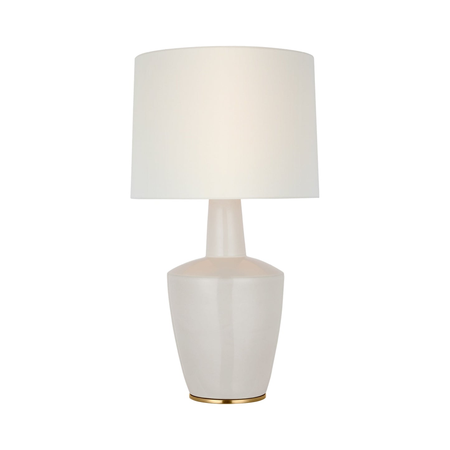 Paros Table Lamp in Ivory (17-Inch).