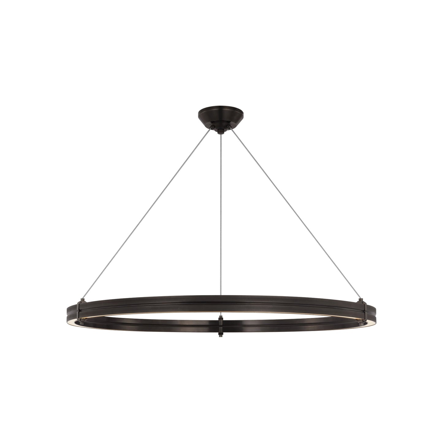 Paxton LED Chandelier in Bronze (40-Inch).