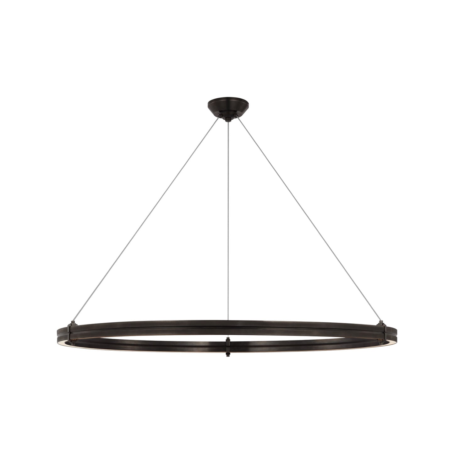 Paxton LED Chandelier in Bronze (46-Inch).