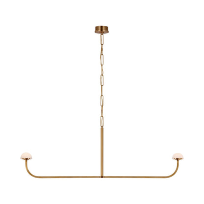 Pedra LED Linear Chandelier.