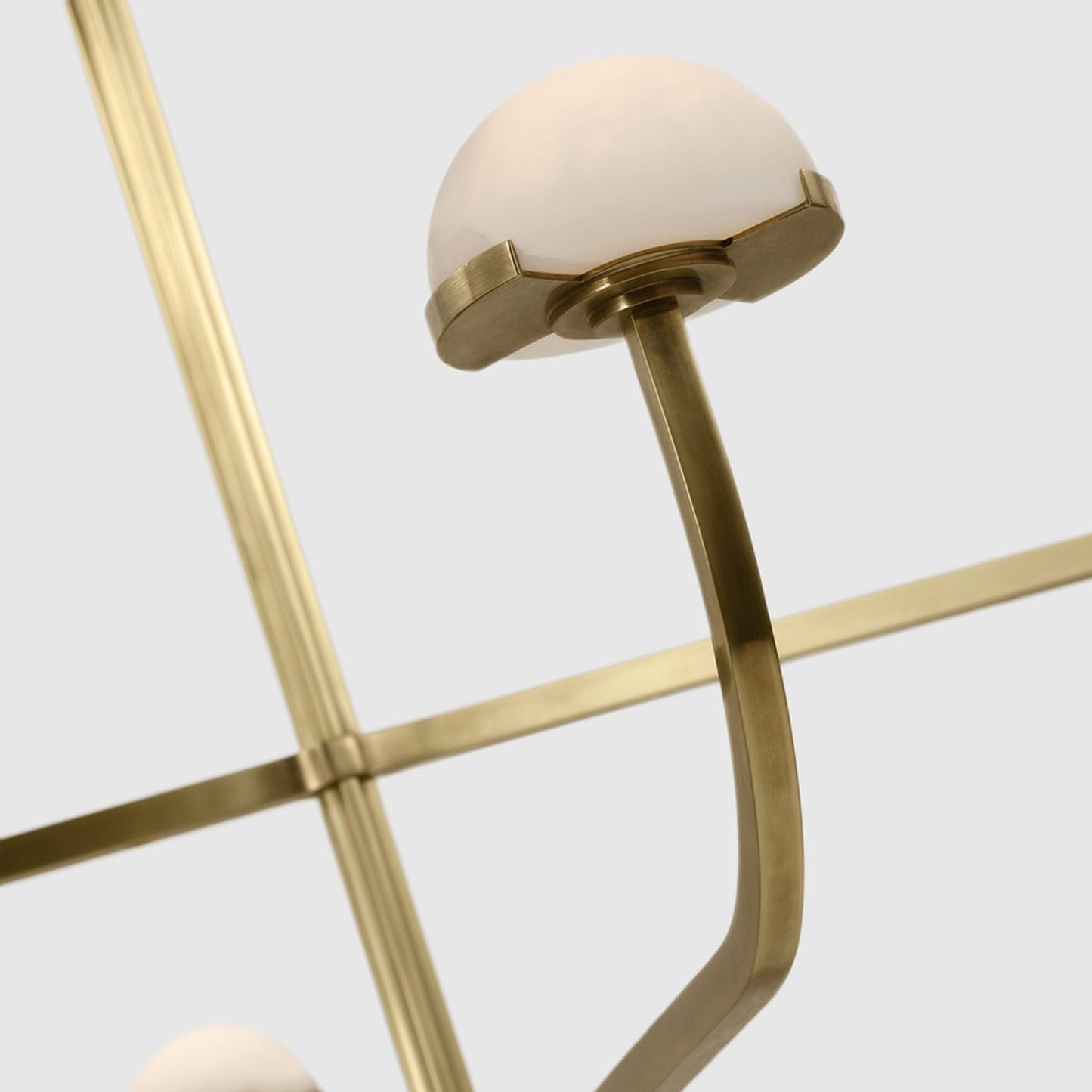 Pedra LED Shallow Chandelier in Detail.