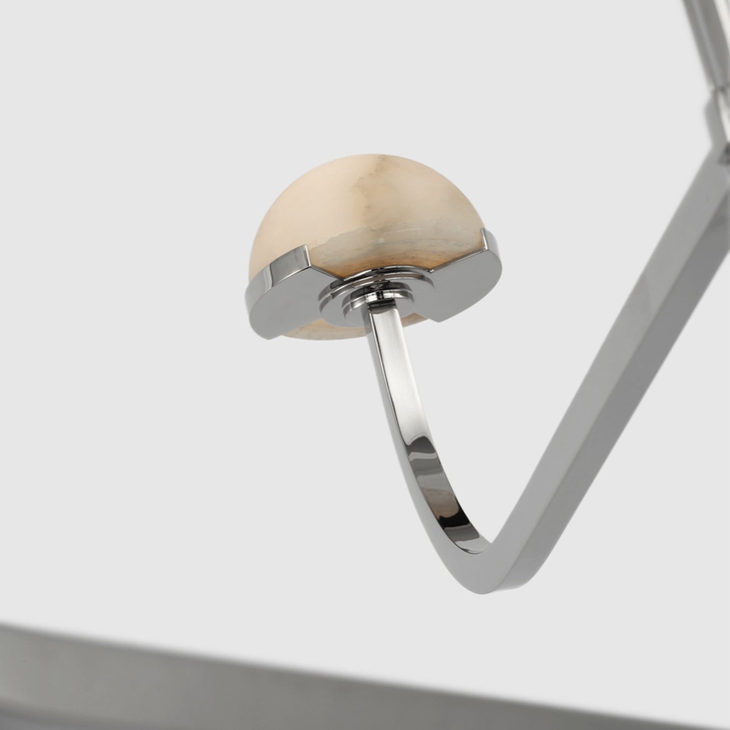Pedra LED Shallow Chandelier in Detail.