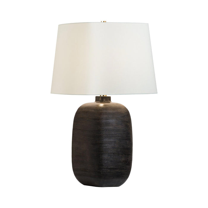 Pemba Table Lamp in Chimney Black (Large).