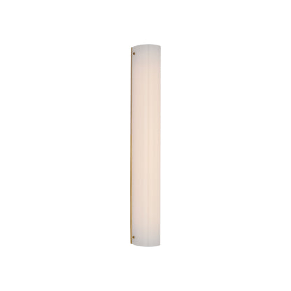 Penhold LED Bath Wall Light in Soft Brass (24-Inch).